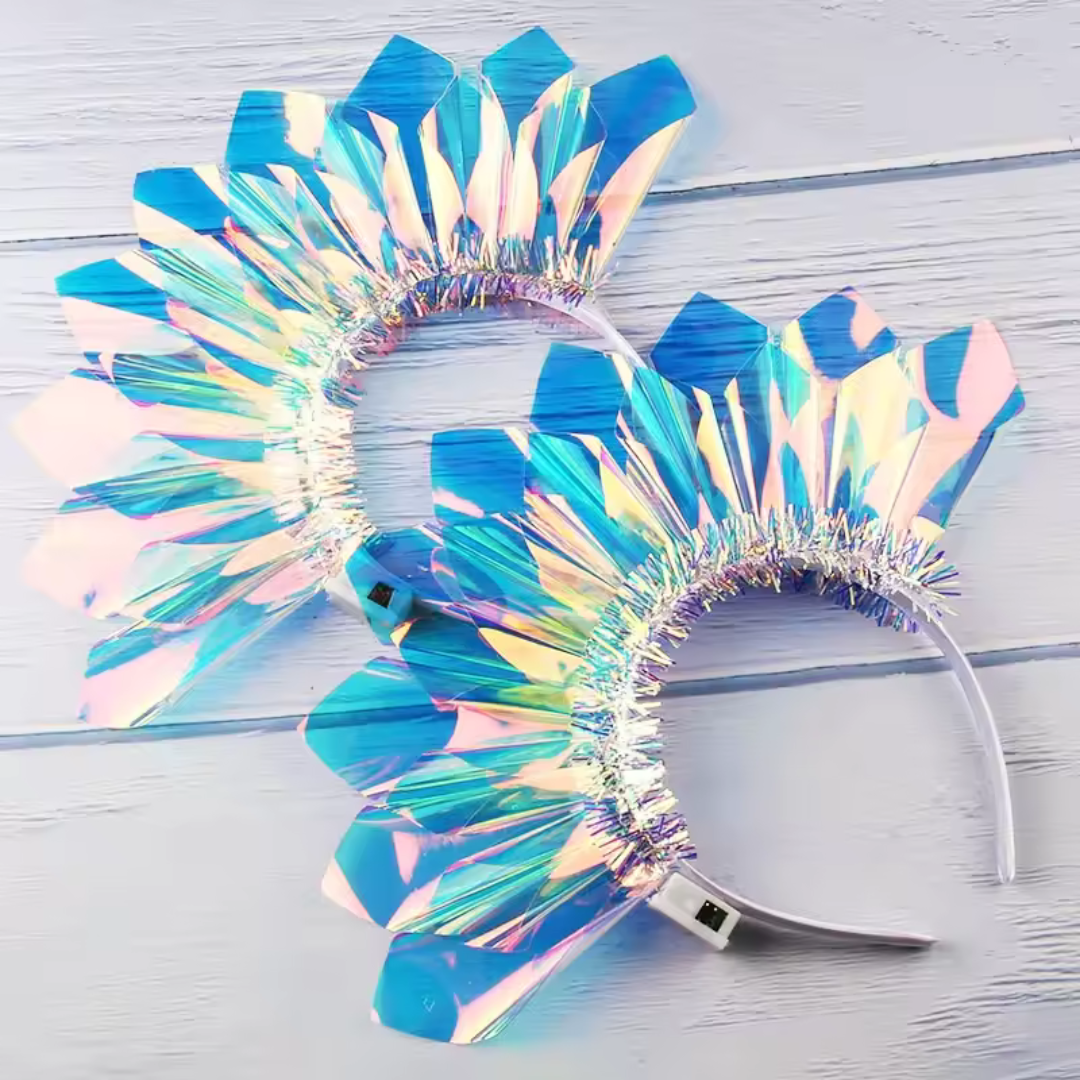 LED Light up Crystal Crown
