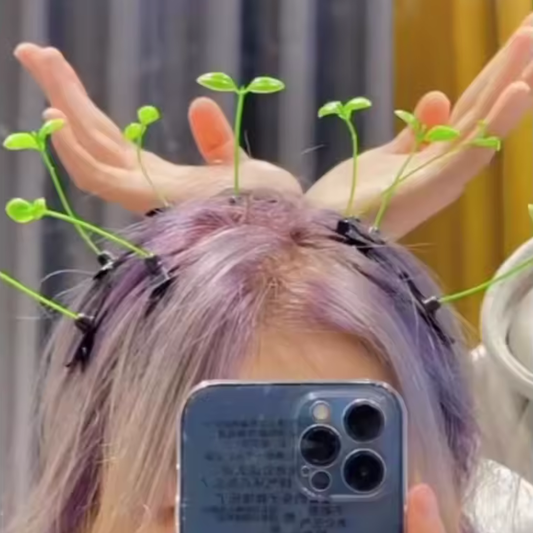 Sprout Hair clips 10pc