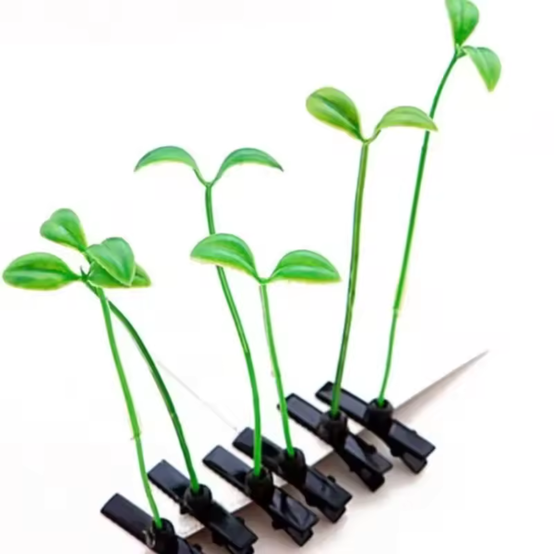 Sprout Hair clips 10pc