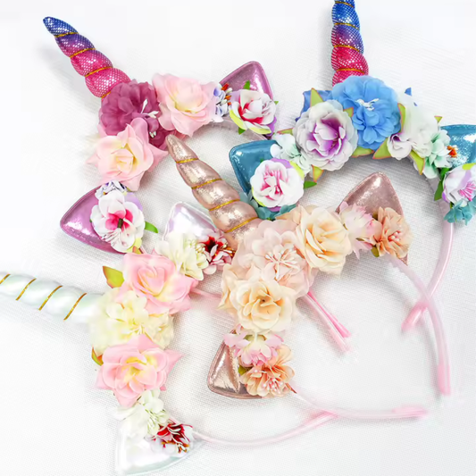 Unicorn Flower Alice Band