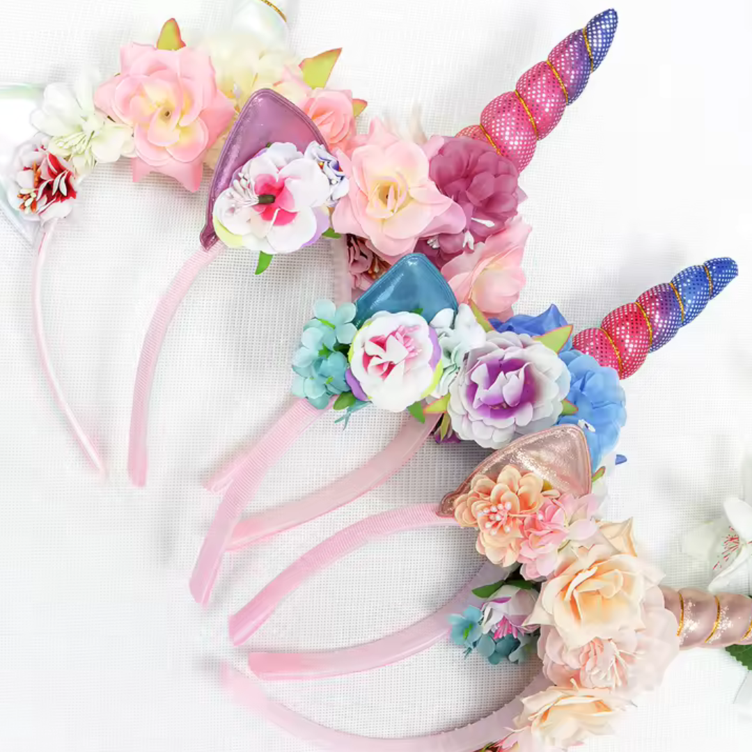 Unicorn Flower Alice Band
